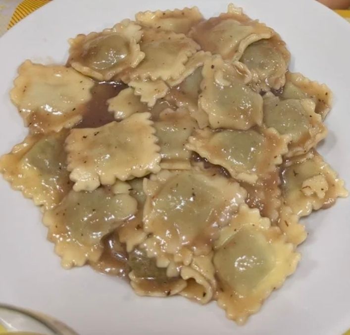 Agnolotti piemontesi al sugo di arrosto