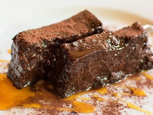 Bonet piemontese al cacao e amaretti